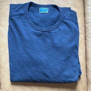 Mens J Crew Relaxed Long Sleeve Cotton Shirt M